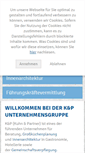 Mobile Screenshot of kup-consult.de